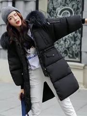 ダウンジャケット レディース 暖かい アウター ロングコート ジャケット ファーフード 秋冬服 軽量 厚手 ライトダウン 防寒 ダウンコート 