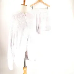 gelato pique ジェラートピケ もこもこモンスター MONSTER ジップアップパーカー&ショートパンツ 2点 ONE SIZE ポリエステル LAV(ラベンダー)ルームウェア セットアップ レディース AU3614B2