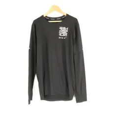 美品 NIKE ナイキ FB8518-010 スポーツウェア 1点 S ポリエステル他 長袖 トレーニング メンズ HD169A62