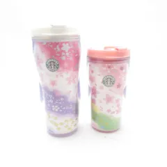 未使用 STARBUCKS スターバックス 桜 SAKURA タンブラー 2点 セット スタバ SC9381Q1 