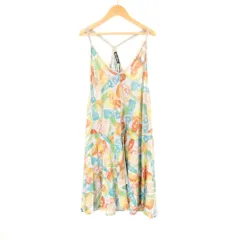 未使用 HYSTERIC GLAMOUR ヒステリックグラマー 0152CO02 キャミワンピース FREE レーヨン他 ノースリーブ トップス 総柄 レディース AU3670A34 