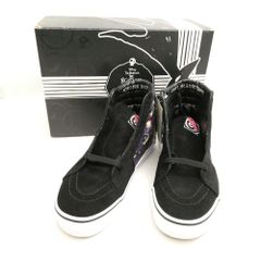미품 VANS 반즈 Disney TIM BURTON'S THE NIGHTMARE BEFORE CHRISTMAS 스니커 24.0 cm VN0A4BV6T35 Sk8-Hi 여성 AY7594