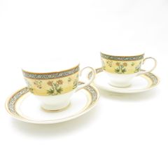 WEDGWOOD ウェッジウッド インディア カップ＆ソーサー 4客 - メルカリ
