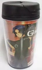 【中古】マグカップ・湯のみ(キャラクター) アスラン・ザラ カフェスタッフVer.タンブラー 「機動戦士ガンダムSEED×ガンダムカフェ」 ガンダムカフェオンライン限定のサムネイル