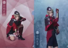 【中古】クリアファイル 石橋弘毅(日向正宗) A4クリアファイル2枚セット 戦闘ver. 「ミュージカル『刀剣乱舞』 ～静かの海のパライソ～(2021)」 Loppi・HMV＆BOOKS online予約限定