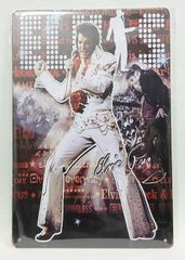 エルヴィス・プレスリー ロックバンド ブリキ看板 サインボード 鉄板 メタルプレート アメリカン雑貨