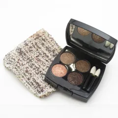 美品 CHANEL シャネル レ キャトル オンブル ツイード アイシャドウ 残量多 04 ツイード ブラン エ ローズ BD3947L