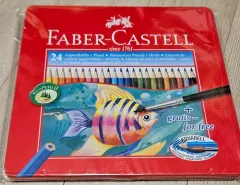 (未開封) FABER-CASTELL 水彩色鉛筆 24色 セット