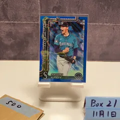 2024 Topps Holiday George Kirby SEATTLE MARINERS Blue カード