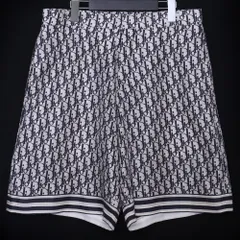 DIOR オブリークピクセルバミューダショートパンツ サイズ48 シルバー 013C121A4751のサムネイル