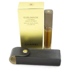 未使用 CHANEL シャネル サブリマージュ レクストレ ユイル レーヴル リップトリートメント ポーチ付き 7ml BY11102A