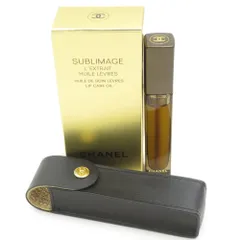 未使用 CHANEL シャネル サブリマージュ レクストレ ユイル レーヴル リップトリートメント ポーチ付き 7ml BY11103A