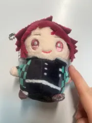 鬼滅の刃 竈門 炭治郎 まめめいと ぬいぐるみ キーホルダー