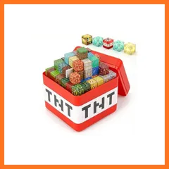 【新品】 Vexolite 280PCS マグネットブロック マイクラ風 3.0アップグレード強力マグネット 光るブロック 専用収納ケース付き デラックスセット 磁石ブロック 知育玩具 積み木 立体パズル 小学生 おもちゃ 男の子 女の子 誕生日 クリスマ 1