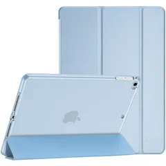 【在庫処分】ProCase iPad 9.7 ケース、iPad 6世代 2018/ 5世代 2017 iPad Air 2 1 保護カバー ３つ折り スマートケース TPUバックカバー スタンド機能 - スカイブルー