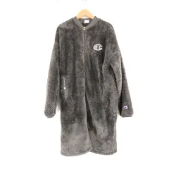 美品 Champion チャンピオン CW-N602 フリースロングジャケット M ポリエステル100％ 長袖 レディース AO3624B20 