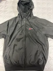 ナイキ WIND AND WISH ウィンドランナー ウーブン レジェンド ジャケット ブラック - アジア (s)