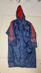 アディダス ビックロゴ アウター ロングコート (ダウンジャケット ロング丈)ジャケット