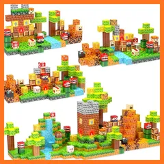 【新品】 Vexolite マグネットブロック スーパーキャラクター風 137ピース 発光ブロック3個付き 磁石ブロック 積み木 マグネット 立体パズル 知育玩具 マグネットパズル 小学生 おもちゃ 誕生日 入園 卒園 ギフト クリスマスプレゼント 1