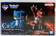 BANDAI SPIRITS 이치 반 쿠지 디지몬 시리즈 빛을 발하는, 두 개의 힘 C상 부이몬&길몬 피규어
