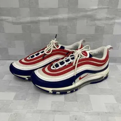 NIKE ナイキ スニーカー Air Max 97 CW5584-100 27cm ホワイト レッド ネイビー