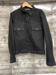 バレンシアガ BALENCIAGA レディースブラックデニムジャケット S 美品