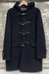 Burberry ダッフルコート ネイビー チェック裏地 - メルカリ