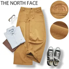 【人気】 ノースフェイス THE NORTH FACE NBW81732 クランベリーパンツ CRANBERRY PANT  ワイド チノパン S ブラウン アウトドア アメカジ レディース ♪