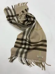 バーバリー チェック カシミア マフラー スカーフ