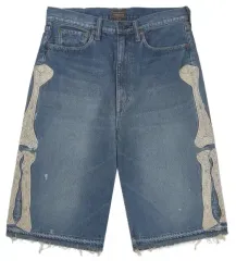 ⭐️美品　激レア⭐️KAPITAL キャピタル デニム　サロペット ショートパンツ KAPITAL（キャピタル） *11.5ozデニムアビエイターVサロペットパンツ*0