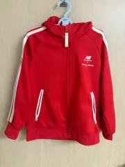 ニューバランス キッズ アンド ソニー ブラウン フード ジップアップ 120