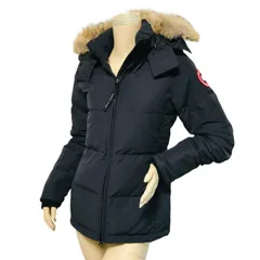 CANADA GOOSE★カナダグース・【CHELSEA PARKA チェルシーパーカー】レディース ブランドアイコンワッペン リアルファー フード付き ダブルジップ ダウンジャケット(XS/S相当)レディースダウンジャケット アウター 冬物  カジュアル