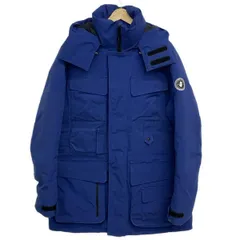 SAVE THE DUCK(セイブザダック) コート サイズXL レディース - ブルー 長袖/ジップアップ/中綿/フード取り外し可/冬