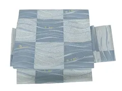 軽装帯　袋帯　六通柄　正絹　らくらく小町 簡着仕立　文化帯　作り帯　未使用　b1367ryams