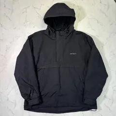 Carhartt 中綿アノラックパーカー フード付き ブラック