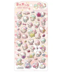 クラックス　うるちゅるポップシール　ハローキティ　キキララ　マイメロディ　CR125917　神奈川倉庫