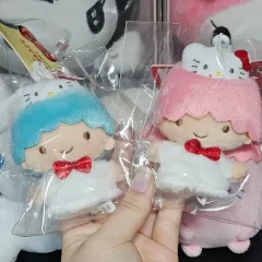 未開封 サンリオ ハローキティ 50周年記念 リトルツインスターズ キキ ララ ぬいぐるみ