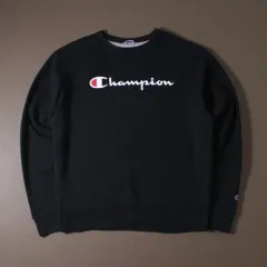 Champion チャンピオン ブラック 起毛 スウェット