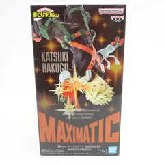【未開封】 バンダイ 僕のヒーローアカデミア MAXIMATIC KATSUKI BAKUGO 爆轟勝己 フィギュア