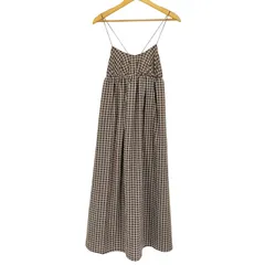 フリークスストア FREAKS STORE バックリボン サマーチェック キャミソールワンピース レディース FREE 