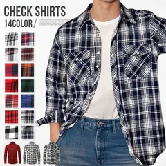 新品 ネルシャツ チェック柄 未使用 メンズ チェックシャツ 秋 長袖 大きいサイズ ユニセックス 男女兼用 カジュアルシャツ 20代 30代 40代 50代 開襟シャツ ストリート トップス haimao03