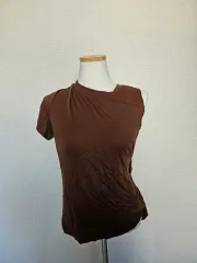 ブラウン半袖Tシャツ