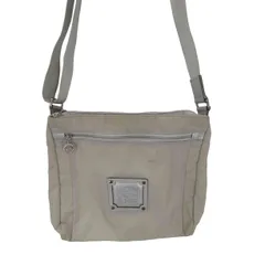 ロンシャン LONGCHAMP フランス製 ロゴ 型押し ナイロン ショルダー バッグ レディース 表記無 