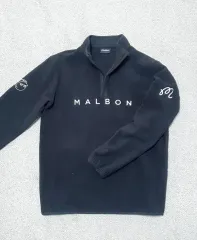 マルボンゴルフ 正規品 ハーフジップアップ フリース 薄い起毛 製品 出品