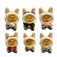 プルパドゥ ファンチュン　ボンネット　ぬい服　ハンドメイド おすわり