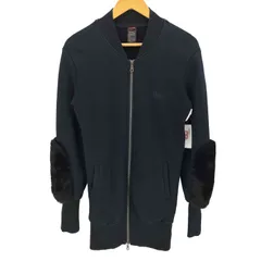 ダブルスタンダードクロージング DOUBLE STANDARD CLOTHING 30/7 度詰め裏毛  袖 ファー ダブルジップ スウェット ジャケット レディース FREE のサムネイル