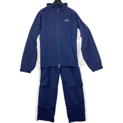 ◎◎Callaway キャロウェイ レインウェア Mサイズ レディース セットアップ 上下セット 241-9988800 ネイビー