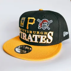 【新品未使用・アメリカ輸入品】NEW ERA 9FIFTY 帽子 ピッツバーグ・パイレーツ MLB  キャップ ニューエラ 海賊ロゴ