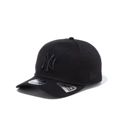 ニューエラ NEW ERA キャップ 帽子 9FIFTY ストレッチスナップ ニューヨーク・ヤンキース ブラック×ブラック カジュアル ファッション 14524912 サイズ調整可能