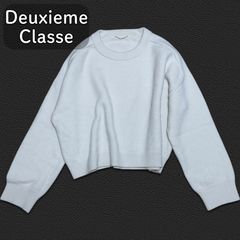 美品】アパルトモン ドゥーズィエムクラス リネンボートネックニット